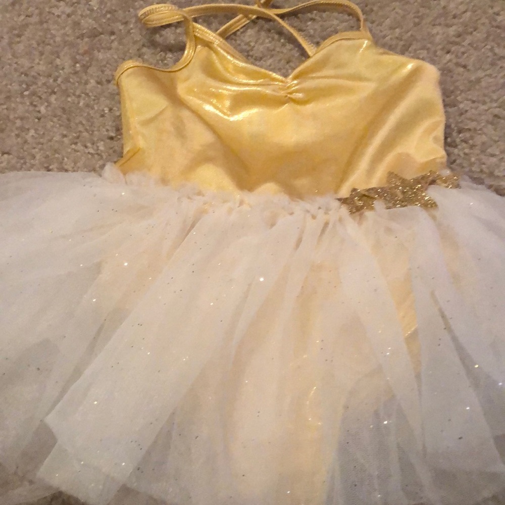 Gold leotard